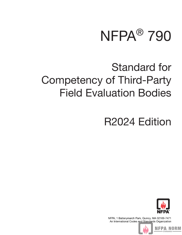 NFPA 790 PDF NFPA 790 PDF